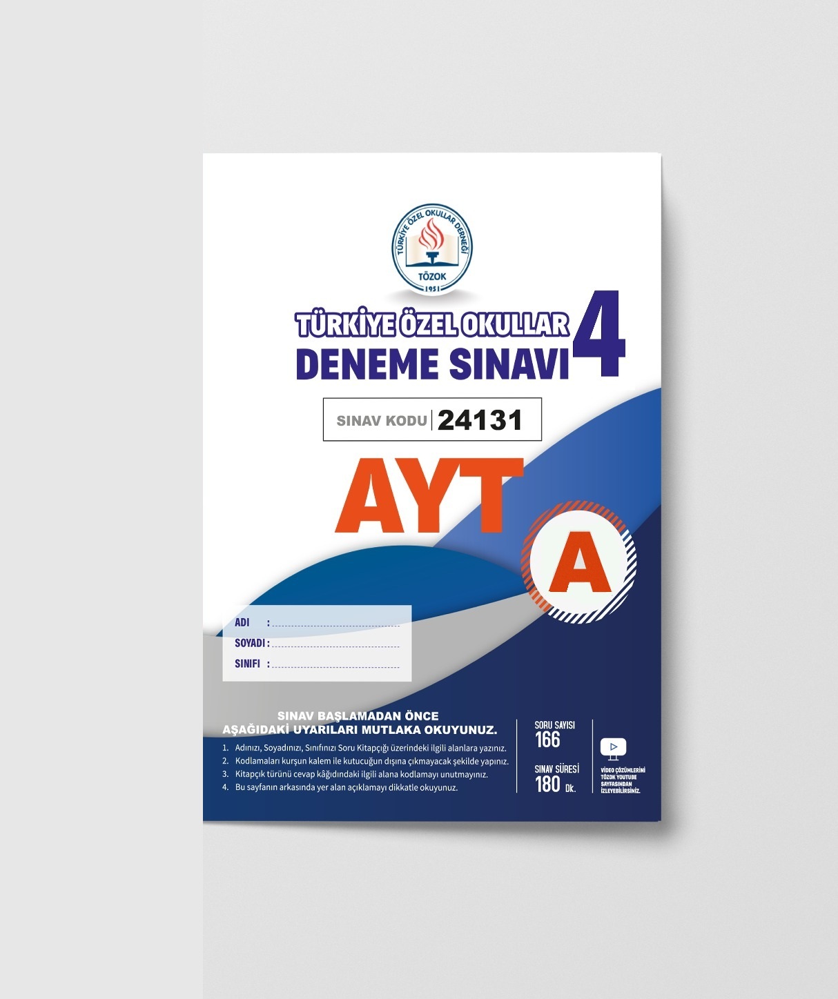 TÖZOK AYT DENEME SINAVI -4