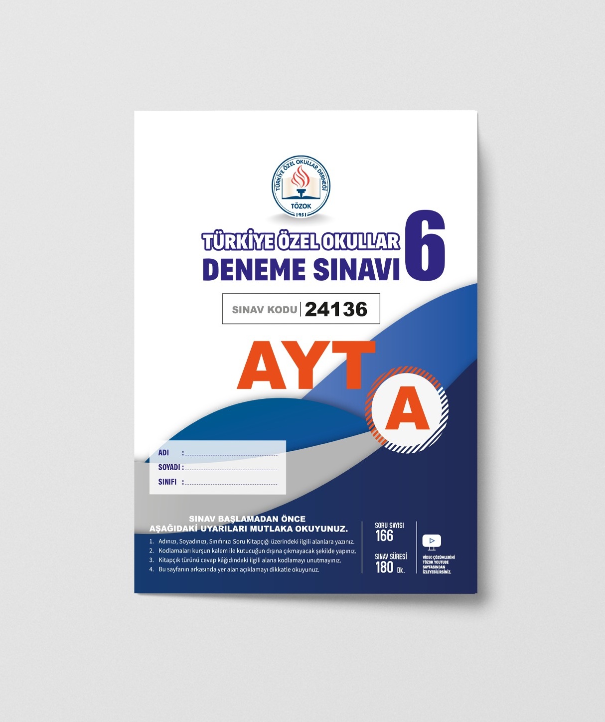TÖZOK AYT DENEME SINAVI -6