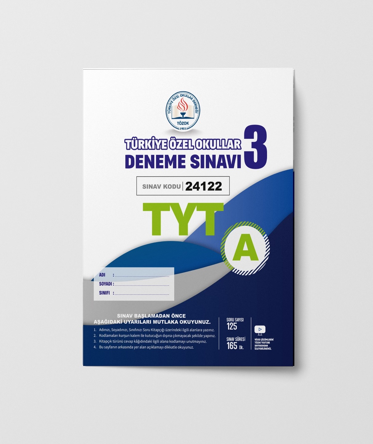 TÖZOK TYT DENEME SINAVI -3