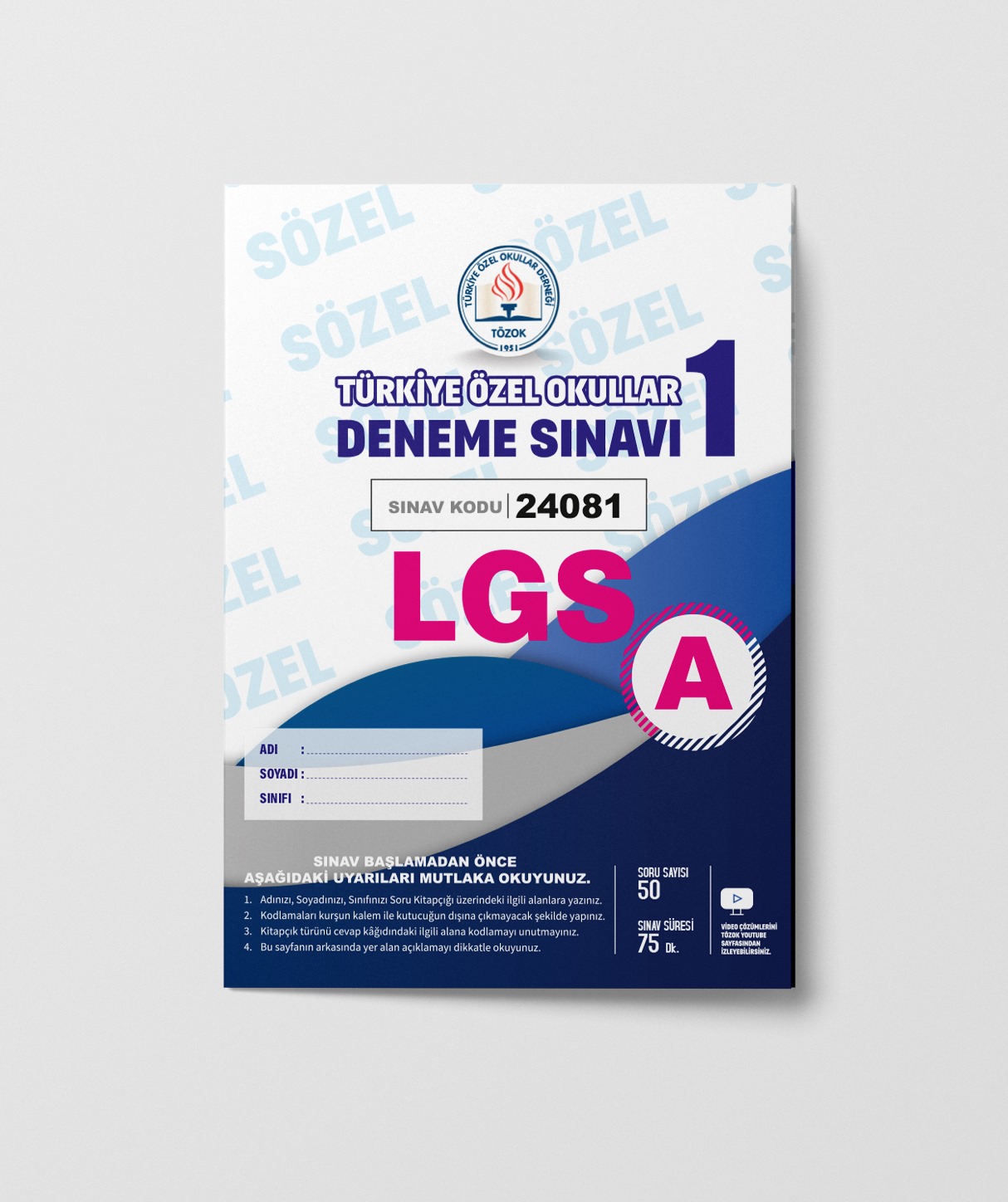 TÖZOK LGS SÖZEL DENEME SINAVI -1