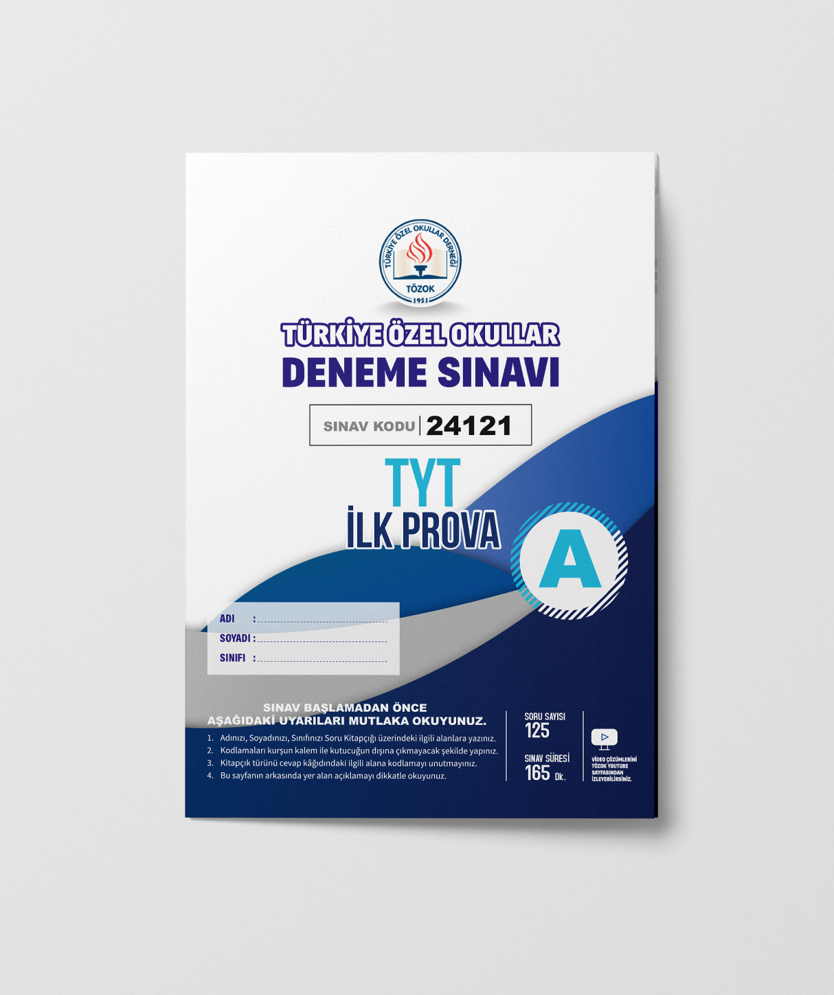 TÖZOK TYT İLK PROVA DENEME SINAVI